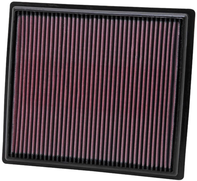 K&n filters 33-2442 - air filter; panel; h-1 in.; l-11 3/8 in.; w-10 1/8 in.