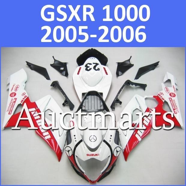 Fit suzuki 05 06 gsxr 1000 gsx-r 2005 2006 fairing bodywork plastics k5 e25 d10