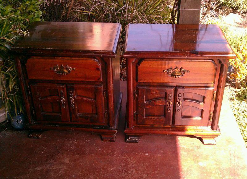 Catalina bedroom side table solid wood 