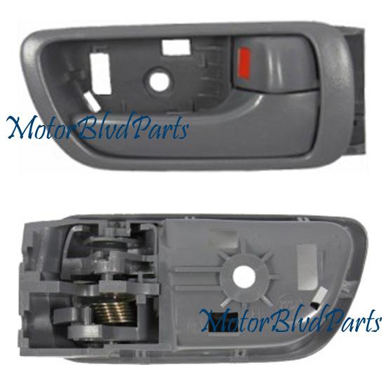 02-06 toyota camry door handle front right inside gray