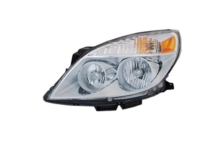 Depo driver & passenger replacement headlight head lamp 07-07 saturn aura