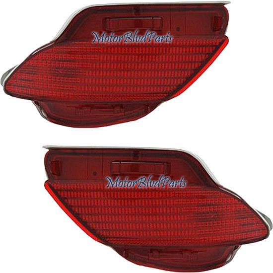 10-13 lexus rx350 rear side marker lamps lights left + right pair