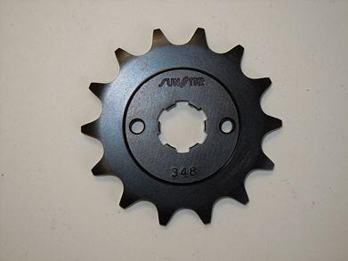 Sunstar sprocket front 13t 520 steel fits honda xr250r 1990-1995