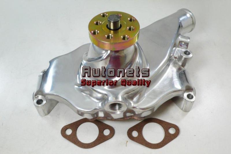 Bbc chevy polished aluminum 396 427 454 502 1955-68 water pump high volume swp