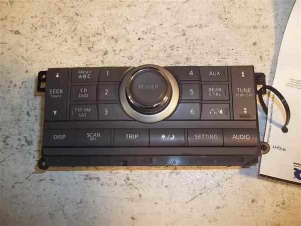 07 08 09 quest oem radio control panel zm95a lkq