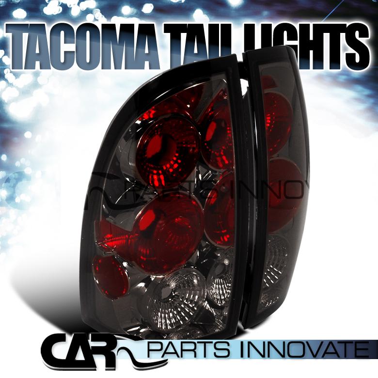 Toyota 05-08 tacoma tail lights brake stop rear lamp altezza smoke