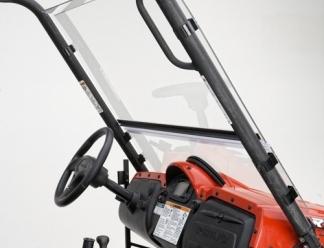 Bestop utv two piece windshield kawasaki mule 3000 series 08 - current