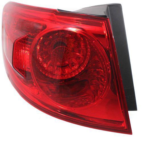 For santa fe 2007-2009 taillight tail lamp outer lh left