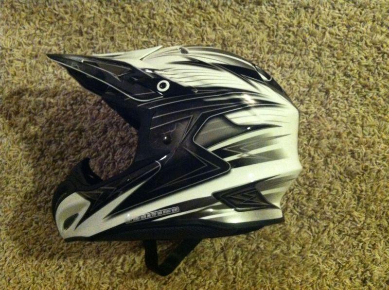 Hjc arpha-x factor graphic motocross helmet large shoei arai fox troy lee fly