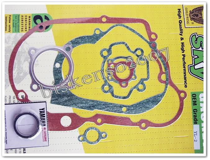 Yamaha yl2 yl2c gasket complete set