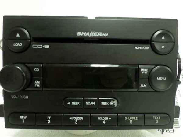 05 06 ford mustang cd mp3 player shaker 1000 radio oem