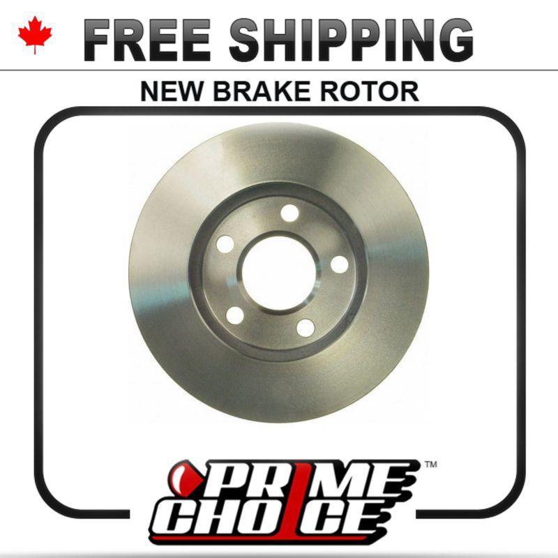 1 premium new disc brake rotor for front fits left driver / right passenger side