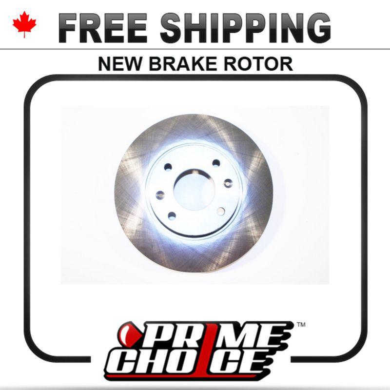 1 premium new disc brake rotor for front fits left driver / right passenger side