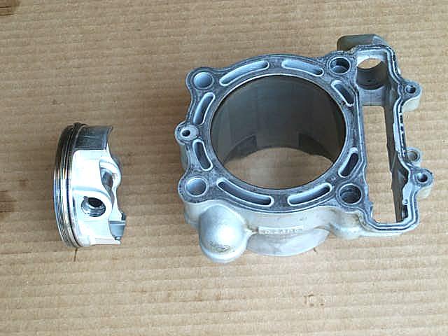 2010 kawasaki kx250f cylinder works big bore 269cc with piston kx 250f good 