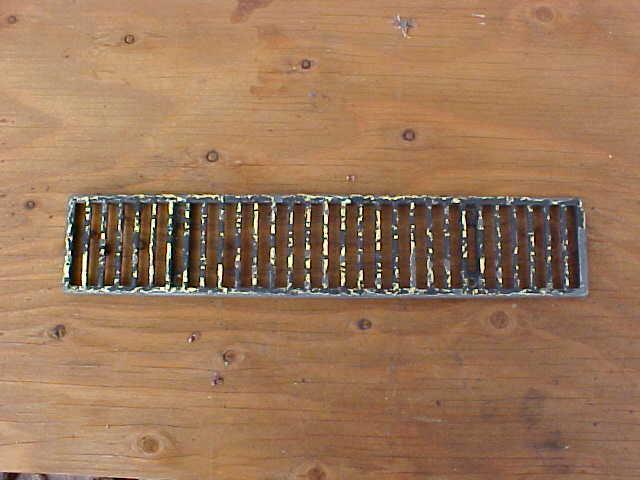 1968 - 82 corvette rear deck vent grille original great shape used