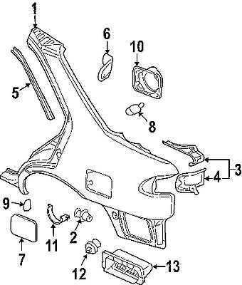 Nissan 922354m400 genuine oem factory original air duct valve