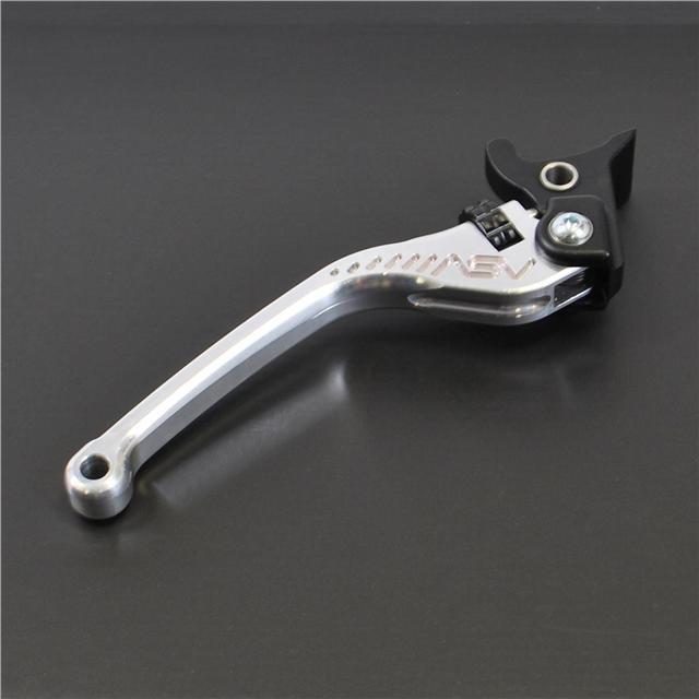 Asv c5 long silver front brake lever honda cbr600rr 07 08 09 2010 2011 2012