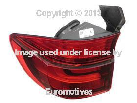 Bmw e70 x5 (2011+) taillight @ fender left driver side oem lh rear brake reverse