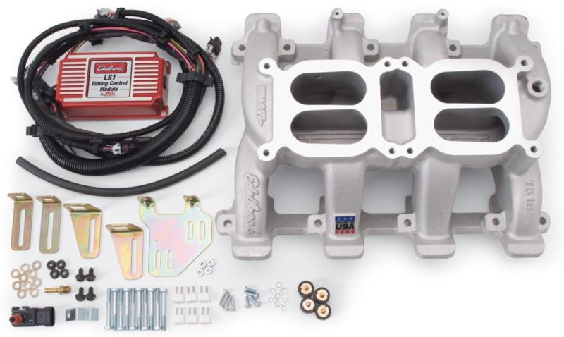 Edelbrock 7518 rpm air-gap dual-quad ls1; intake manifold