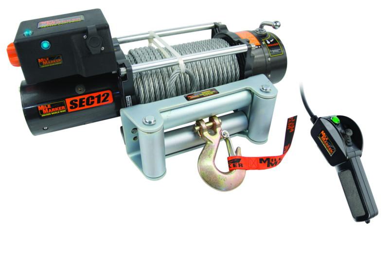 Mile marker 76-50251bw sec12; es waterproof winch