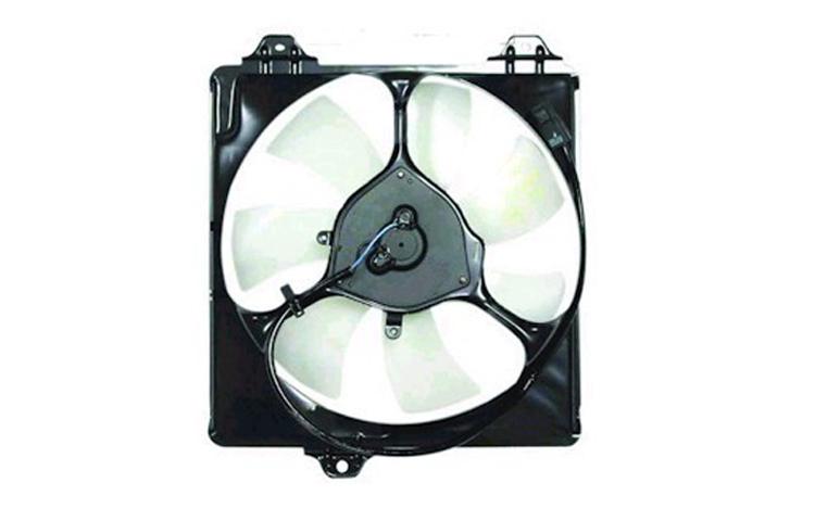 Depo ac condenser cooling fan assembly 2001-2005 02 03 04 toyota rav4 1636328050