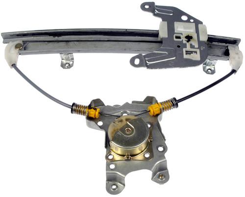 Window regulator, power w/o motor rear left murano platinum# 1336100