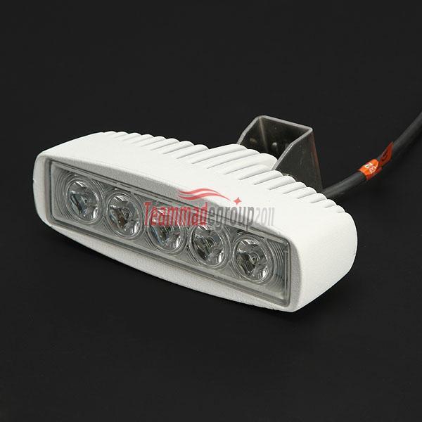 Slim 15w 750lm spot led work light bar tractor driving lamp atv 4x4 off road drl