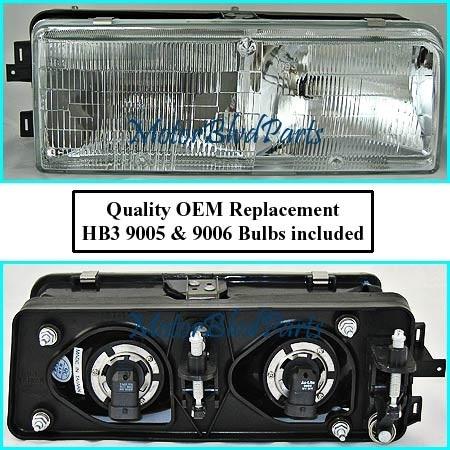 89-96 century oe style headlight headlamp passenger rh