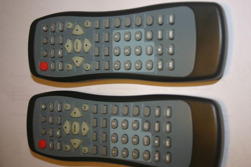 03-11 gm rear seat entertainment dvd remote control gm!