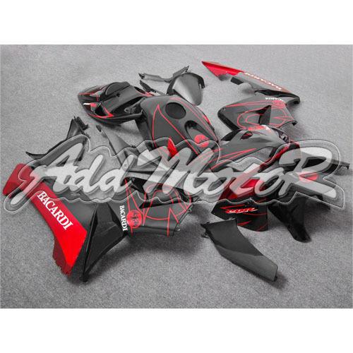 Injection molded fit cbr600rr 05 06 red black fairing 65n42