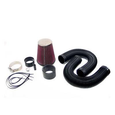 K&n 57-0445 air intake black tube red filter renault megane i 2.0l kit