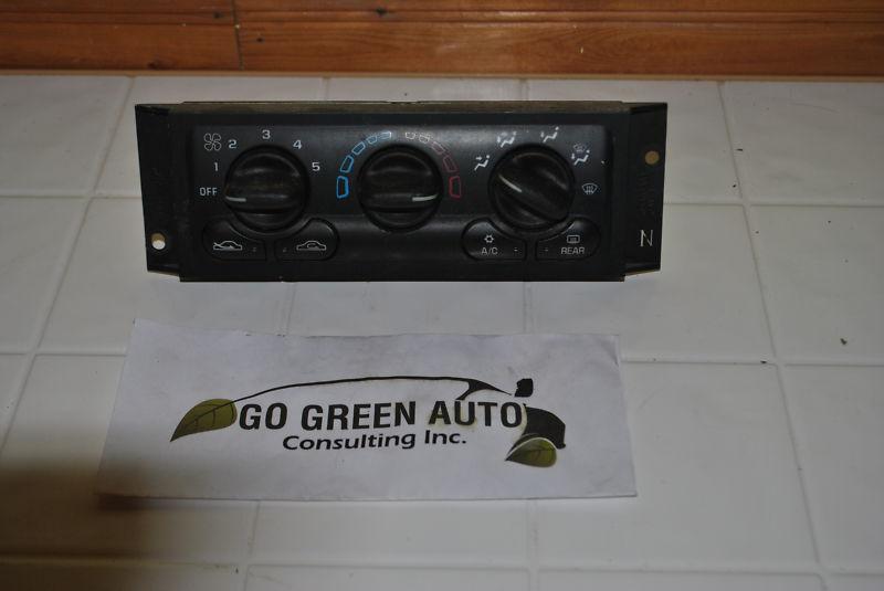 01-05 chevrolet ac heater climate control switch unit 10301047 oem