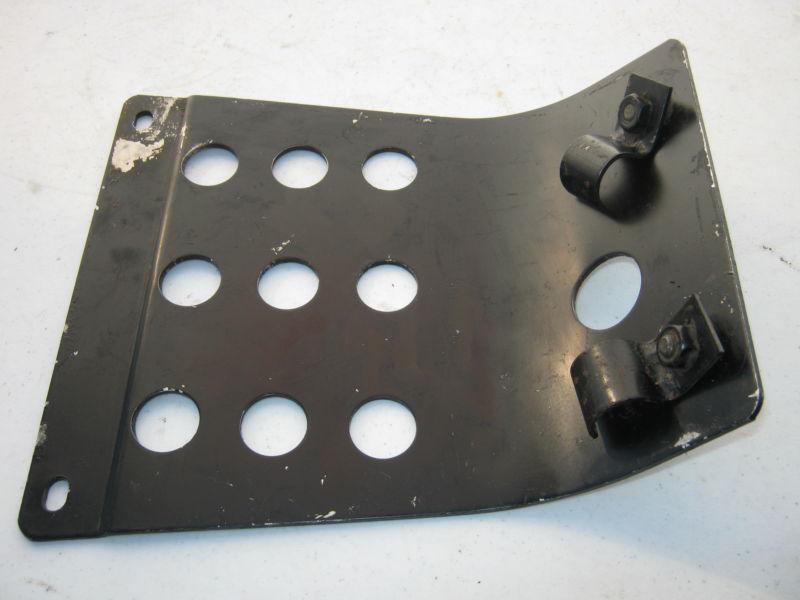 1975 can-am tnt125 engine skid plate case saver bash guard tnt vintage ahrma oem