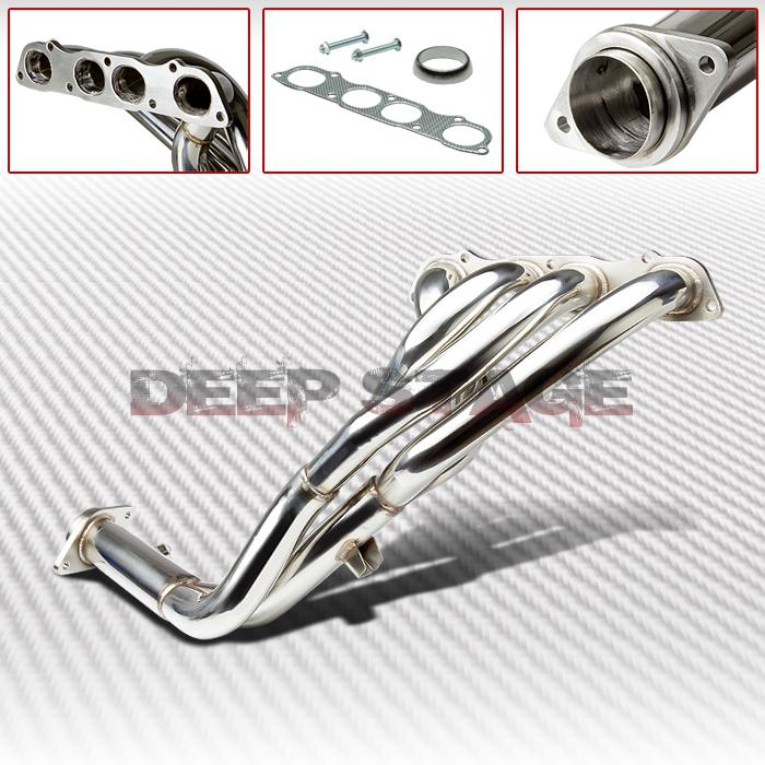 J2 ss tubular exhaust manifold header extractor 00-10 s2000 ap1/ap2 ap f20c f22c