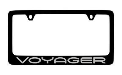 Chrysler genuine license frame factory custom accessory for voyager style 3