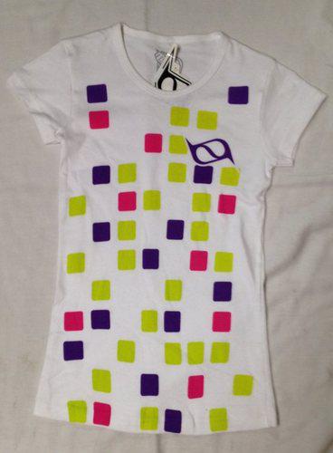 Msr racing tiled short-sleeve tee shirt color white womens size small 348103