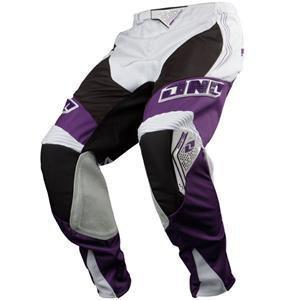 One industries mx motocross size 34 pants reactor purple / white $160 new!