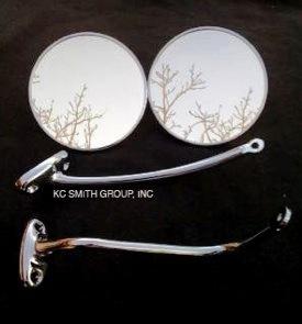 1947-1954 chevy/gmc door mirrors chrome