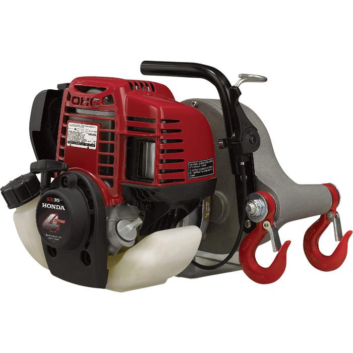 Portable capstan winch with sling- 1,550-lb. line pull #pcw3000