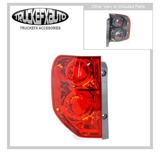 New tail light lamp driver left side red lens lh hand ho2800154c 33551s9va02