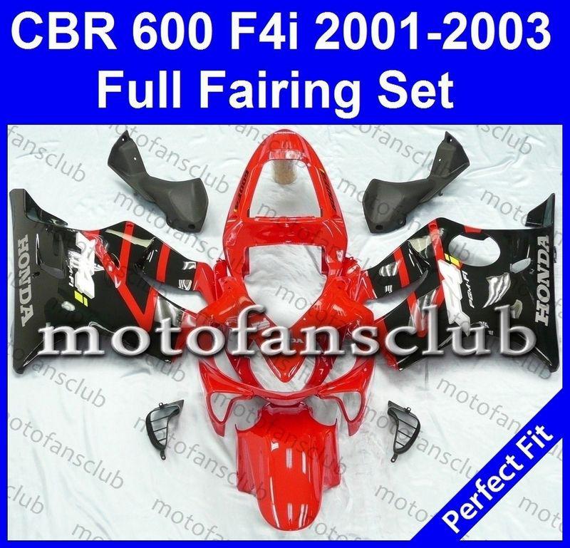 Fit honda cbr600f4i 01 02 03 cbr600 f4i 600f 2001 2002 2003 fairing kit #02 b