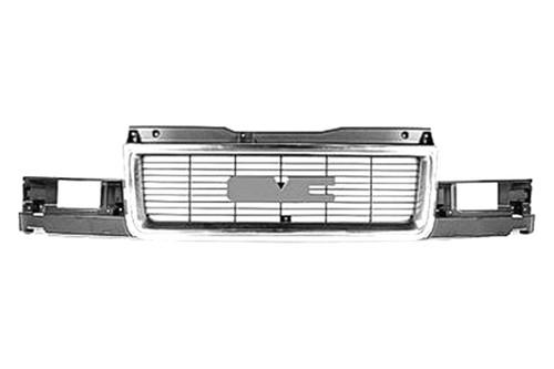 Replace gm1200400 - 95-05 gmc safari grille brand new suv grill oe style