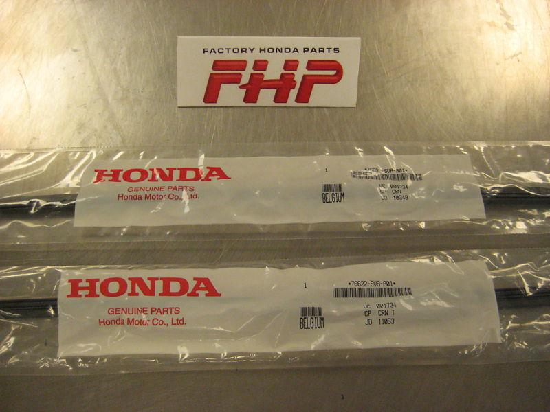 06-11 honda civic coupe windshield wiper insert set oem