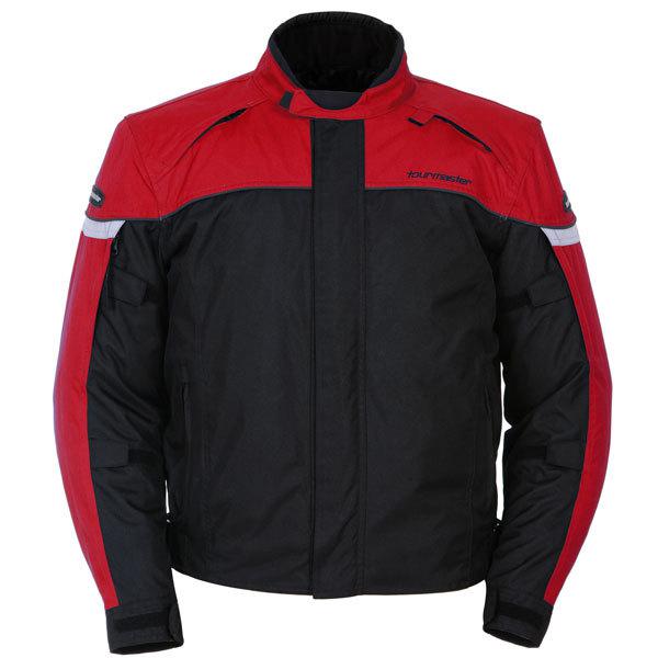 Tourmaster jett 3 red 2xl textile motorcycle street riding jacket xxl