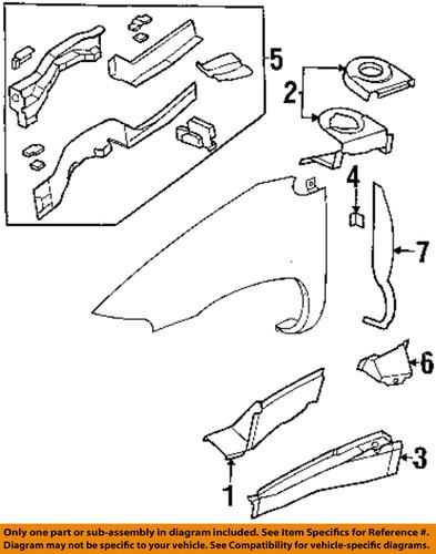 Mopar oem 5019530ai frame rail-side rail assembly