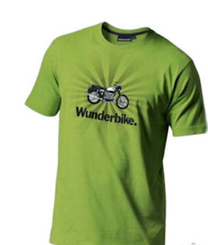 New  bmw wunderbike green t-shirt size xlarge  part number 76618521033