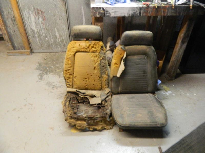 Complete set of 1969 camaro seats...both front buckets and rear w/ free shipping