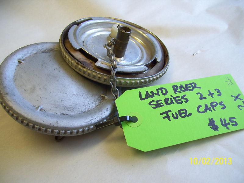 Land rover late series 2 and 3  fuel caps