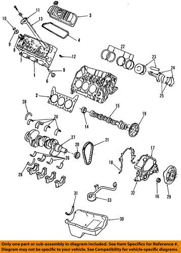 Ford oem xr3z-6b321-aa crankshaft pulley/engine crankshaft pulley