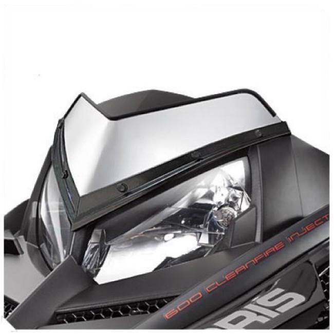 2877804 polaris switchback rush rmk 600 800 low chrome windshield